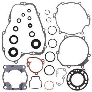 Kawasaki KX85 Complete Gasket Kit - Vertex Pistons - Includes Oil Seals, MicroPore material - `01-`06